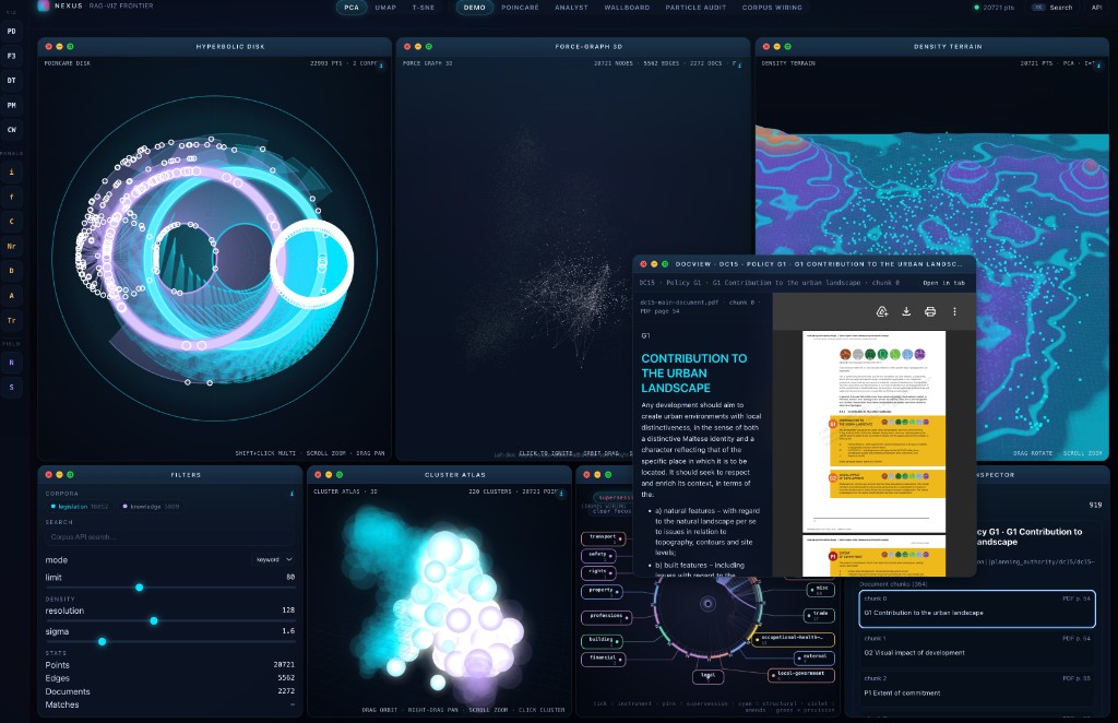 NEXUS corpus inspector